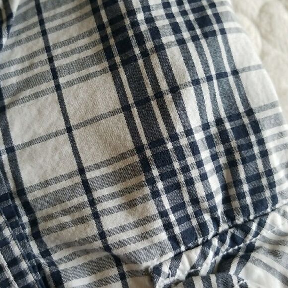 Nautica button down shirt plaid Mens large - Picture 3 of 4